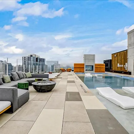 2Br Luxury With Views And Rooftop Pool In Austin
